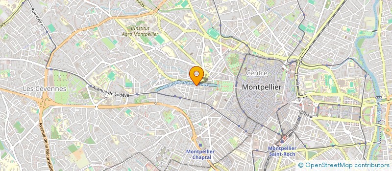 localisation de l'entreprise SCI PANDA à MONTPELLIER