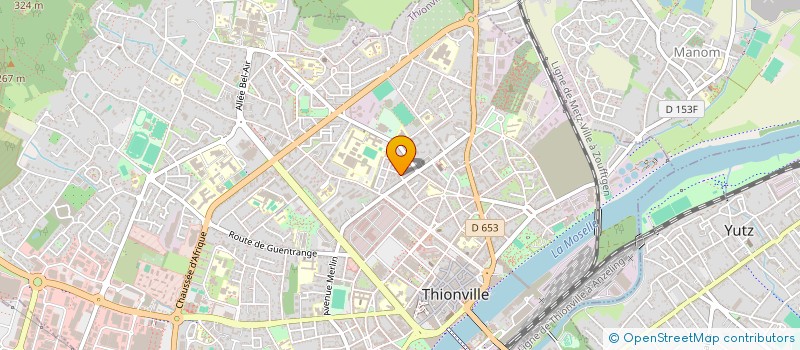 localisation de l'entreprise SCI PANDA à THIONVILLE