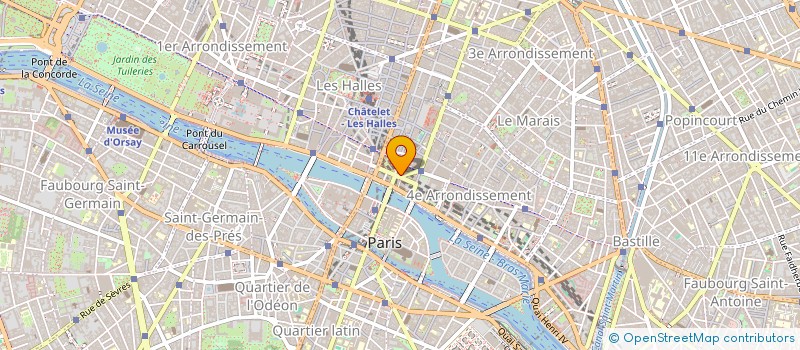 localisation de l'entreprise SCI PANDA IMMO  PARIS