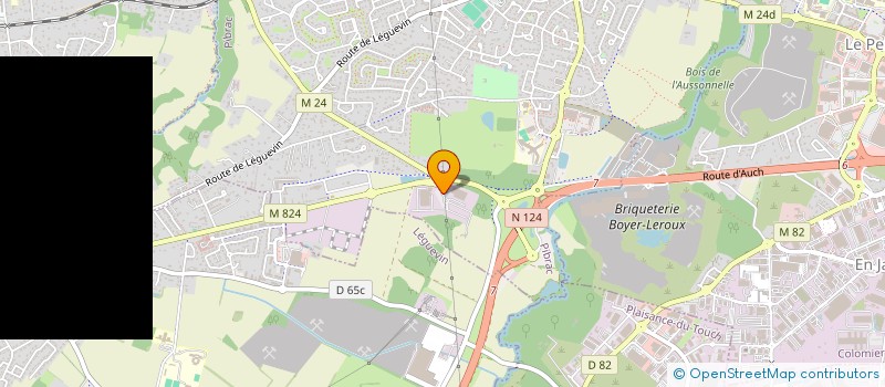 localisation de l'entreprise SCI PANDHARME  PIBRAC