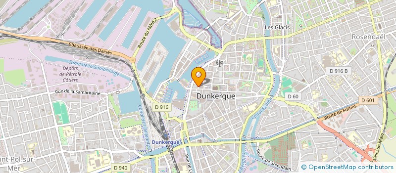 localisation de l'entreprise SCI PANDOR à DUNKERQUE