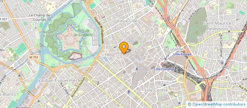 localisation de l'entreprise SCI PANDORA à LILLE