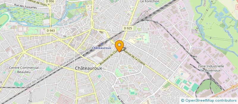 localisation de l'entreprise SCI PANEL COMBANAIRE à CHATEAUROUX