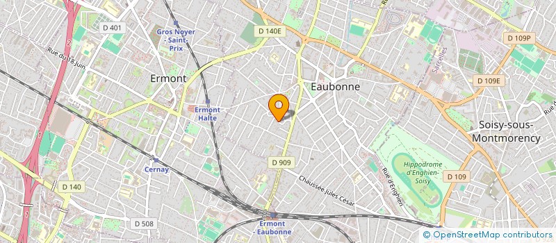 localisation de l'entreprise SCI PANGEA à EAUBONNE