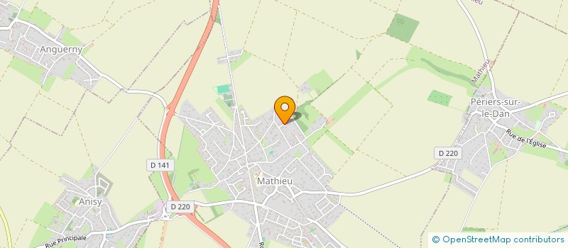 localisation de l'entreprise SCI PANGEE  MATHIEU