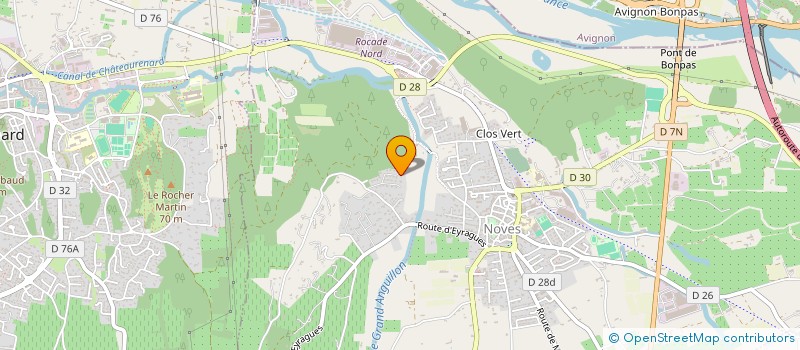 localisation de l'entreprise SCI PANGOUN  NOVES