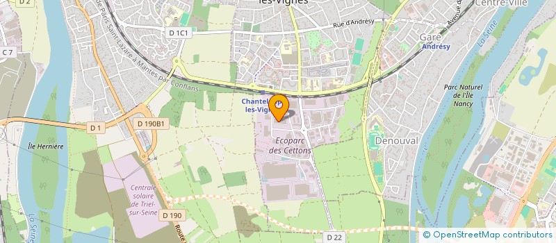 localisation de l'entreprise SCI PANHARD LEVASSOR  CHANTELOUP-LES-VIGNES