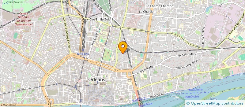 localisation de l'entreprise SCI PANIBE à ORLEANS