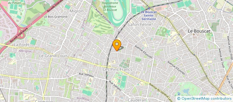 localisation de l'entreprise SCI PANIC  BORDEAUX