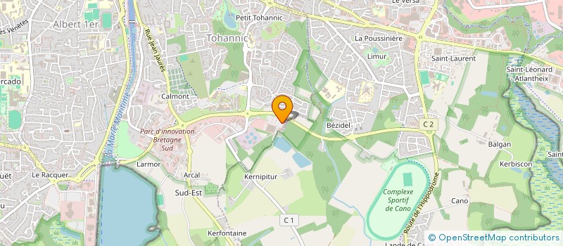 localisation de l'entreprise SCI PANIEZ à VANNES