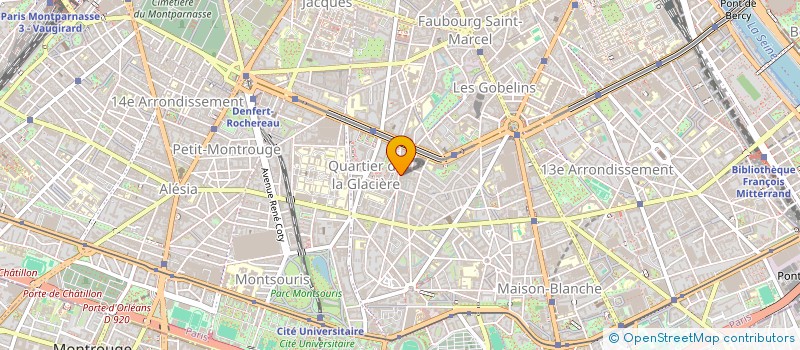 localisation de l'entreprise SCI PANIM  PARIS