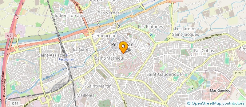 localisation de l'entreprise SCI PANISER à PERPIGNAN