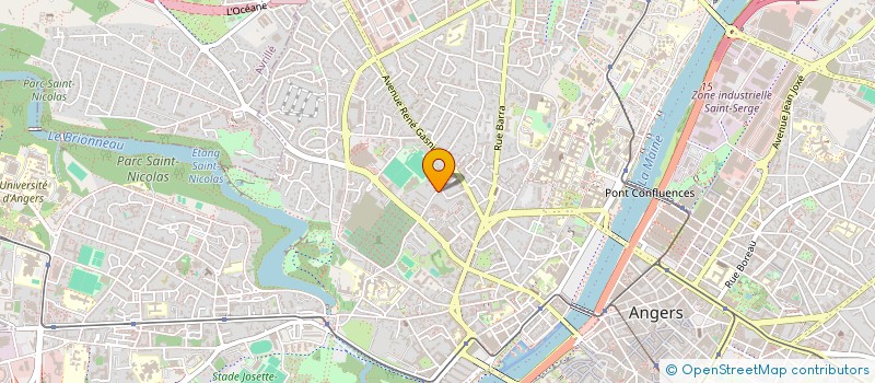 localisation de l'entreprise SCI PANMEA à ANGERS