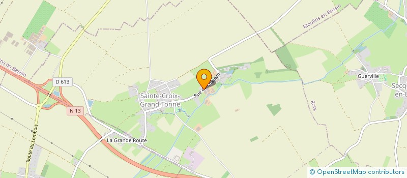 localisation de l'entreprise SCI PANNAM  ROTS