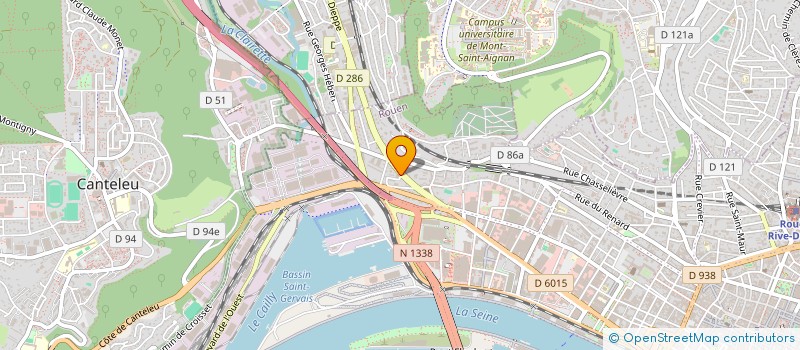 localisation de l'entreprise SCI PANORAMA  ROUEN