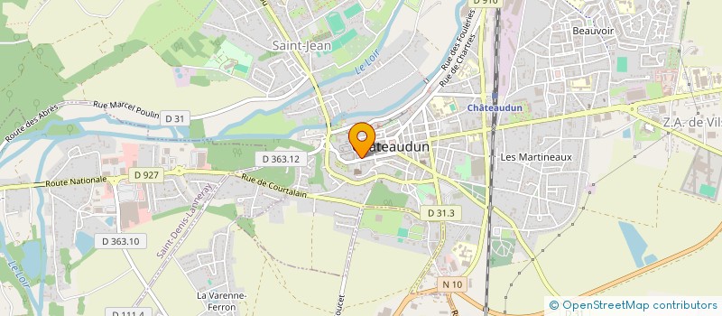 localisation de l'entreprise SCI PANORAMIQUE à CHATEAUDUN