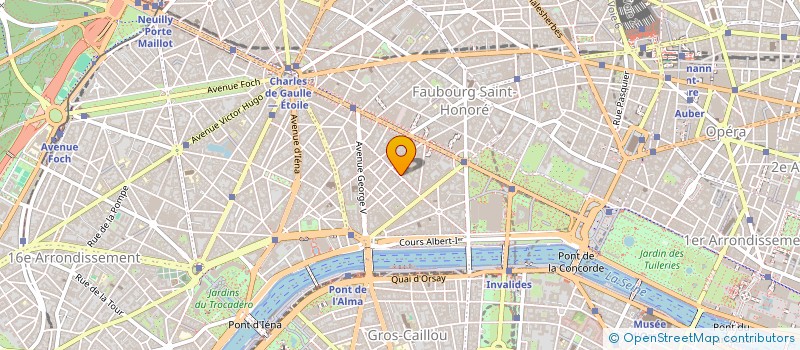 localisation de l'entreprise SCI PANORAMIUS  PARIS