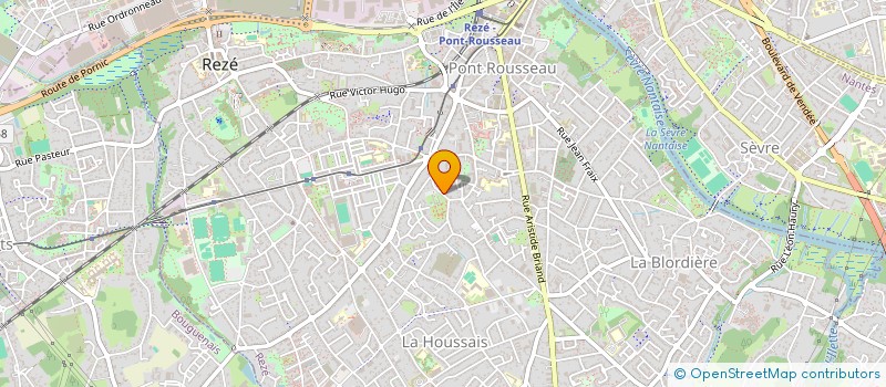 localisation de l'entreprise SCI PANOUMA  REZE