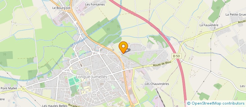 localisation de l'entreprise SCI PANSART-CASAGRANDE à GENNES-VAL-DE-LOIRE