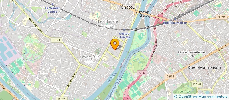 localisation de l'entreprise SCI PANSE  CROISSY-SUR-SEINE