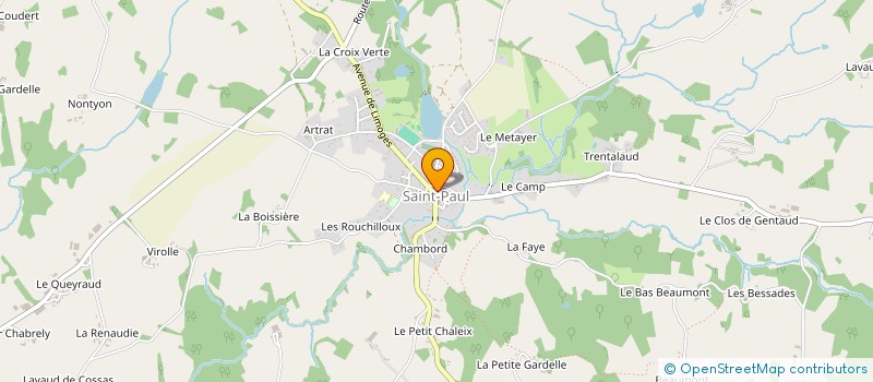 localisation de l'entreprise SCI PANTEIX  SAINT-PAUL