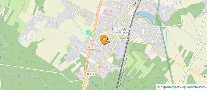 localisation de l'entreprise SCI PANTHERE NOIRE  LE PERRAY-EN-YVELINES