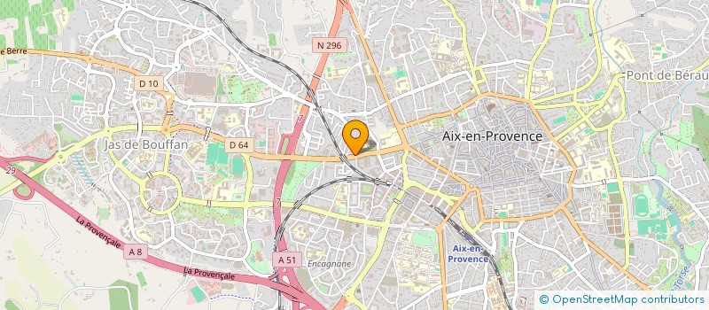 localisation de l'entreprise SCI PANTONE à AIX-EN-PROVENCE