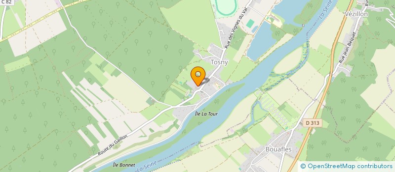 localisation de l'entreprise SCI PAODE à LES TROIS LACS
