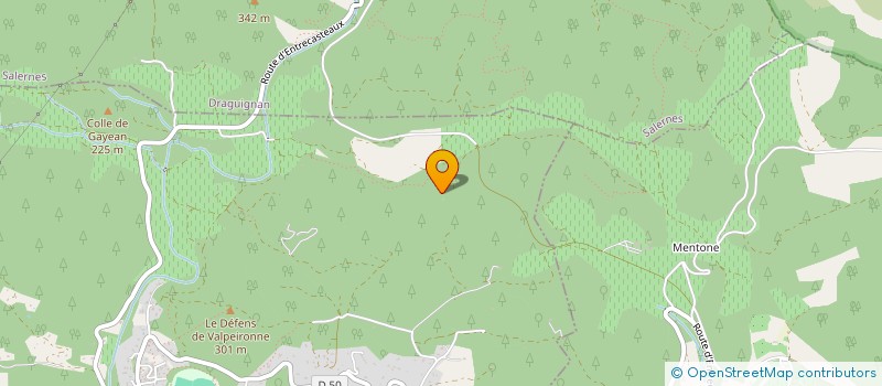 localisation de l'entreprise SCI PAOLA  ENTRECASTEAUX