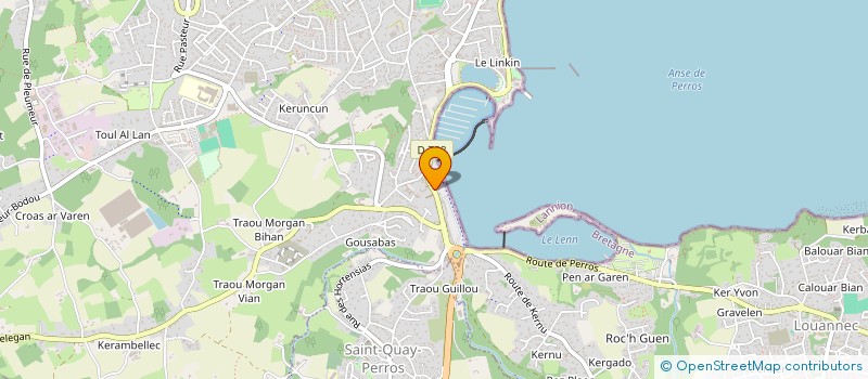 localisation de l'entreprise SCI PAOLA  PERROS-GUIREC