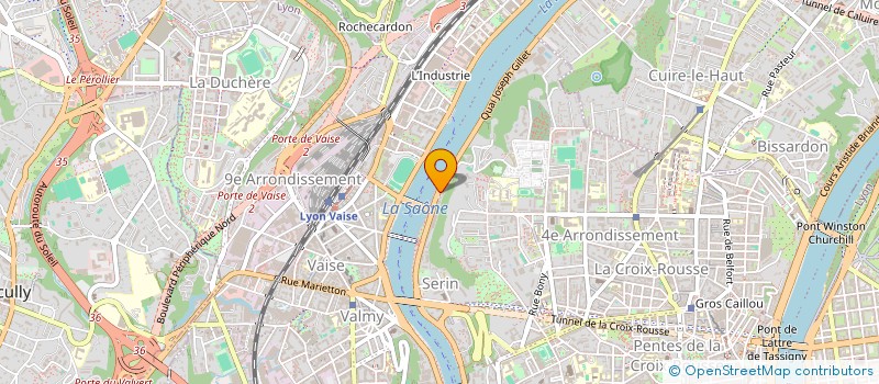 localisation de l'entreprise SCI PAOLA - LES TOURNESOLS  LYON