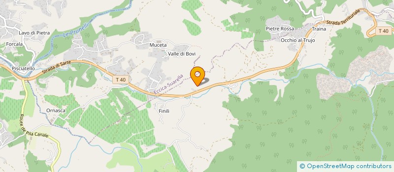 localisation de l'entreprise SCI PAOLETTI à CAURO