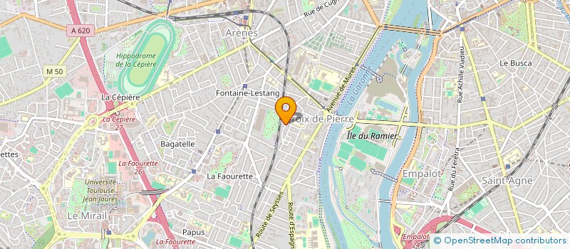 localisation de l'entreprise SCI PAOLINE à TOULOUSE