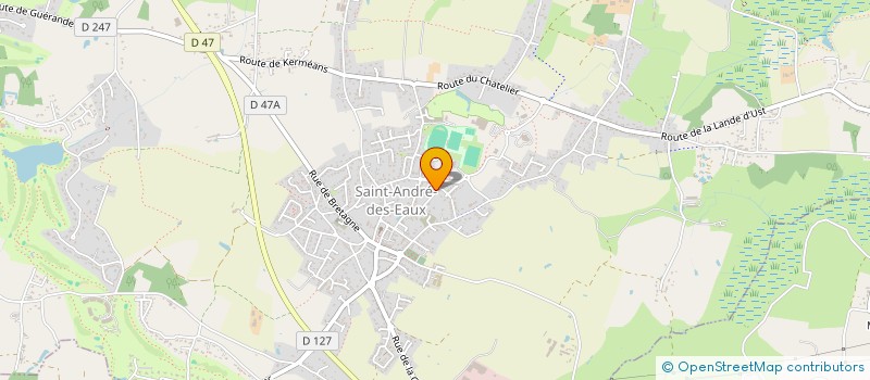 localisation de l'entreprise SCI PAOLINO  SAINT-ANDRE-DES-EAUX