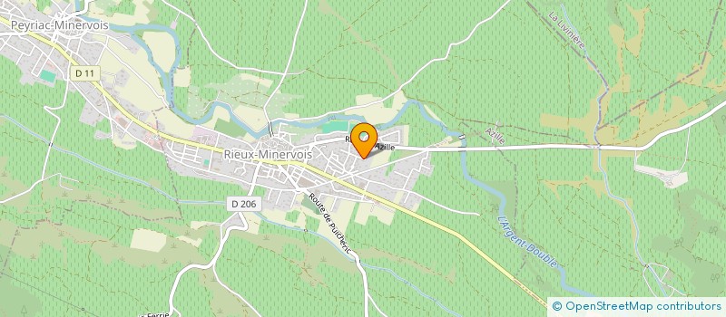 localisation de l'entreprise SCI PAOLIVIA  RIEUX-MINERVOIS