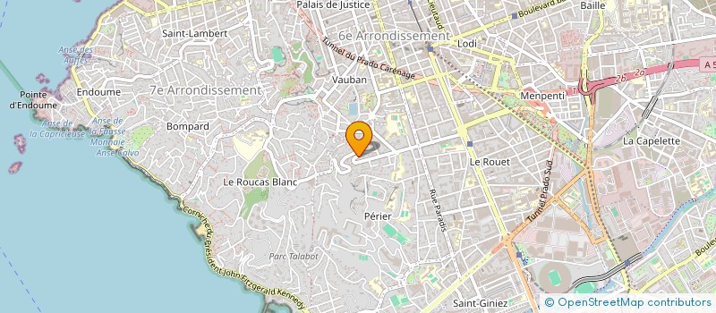 localisation de l'entreprise SCI PAOLLA à MARSEILLE
