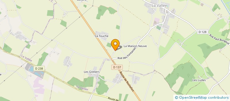 localisation de l'entreprise SCI PAOLO DURAND  LA VALLEE