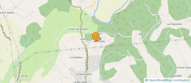localisation de l'entreprise SCI PAON MAON 2006 à BURLATS