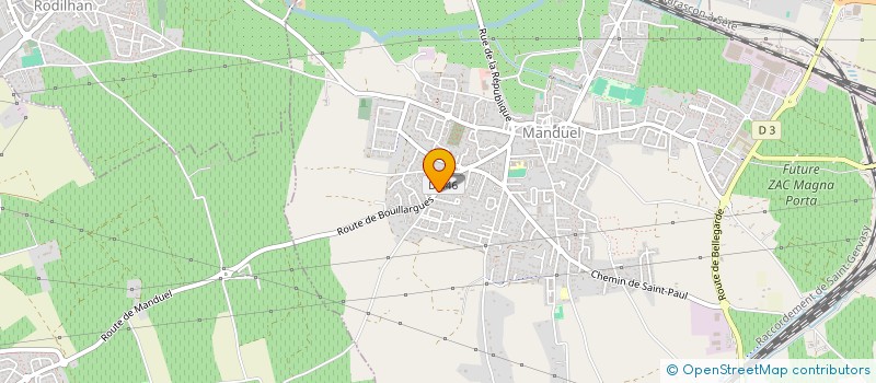 localisation de l'entreprise SCI PAONA  MANDUEL