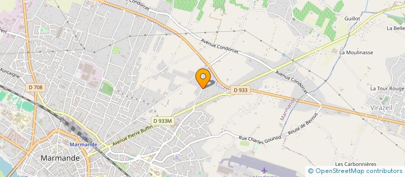 localisation de l'entreprise SCI PAOSTE  MARMANDE