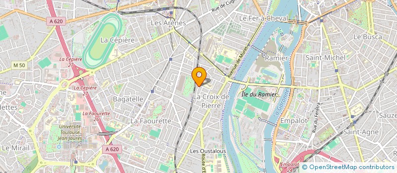 localisation de l'entreprise SCI PAOUMOULI à TOULOUSE