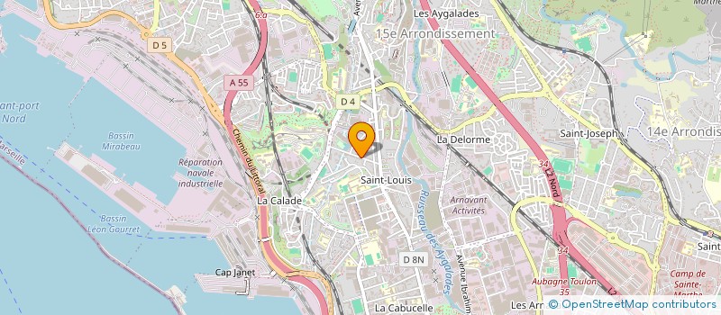 localisation de l'entreprise SCI PAPA à MARSEILLE