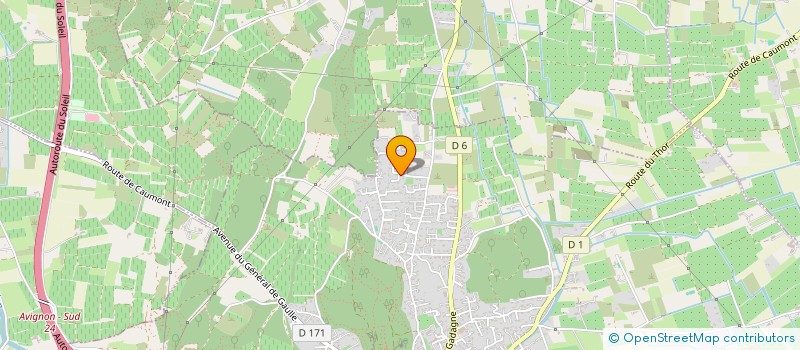 localisation de l'entreprise SCI PAPA AND CO  CAUMONT-SUR-DURANCE