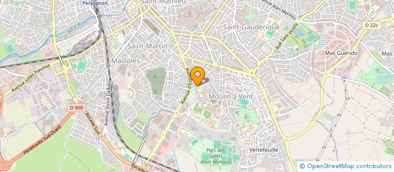 localisation de l'entreprise SCI PAPA FALCONE à PERPIGNAN