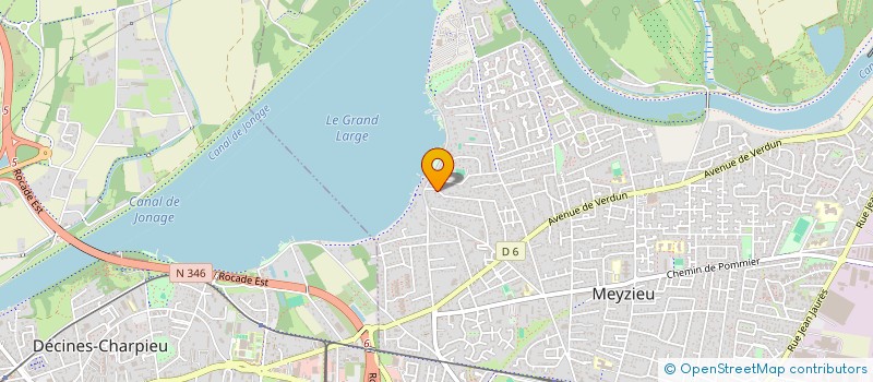 localisation de l'entreprise SCI PAPA KEVIN ET LOIC  MEYZIEU