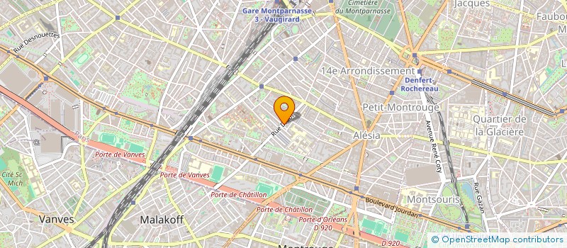 localisation de l'entreprise SCI PAPAGAYO  PARIS