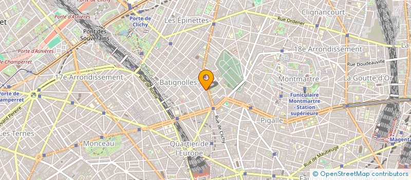 localisation de l'entreprise SCI PAPAILLON  PARIS