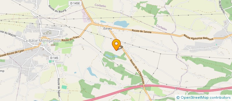 localisation de l'entreprise SCI PAPAN  LA BATIE-MONTGASCON