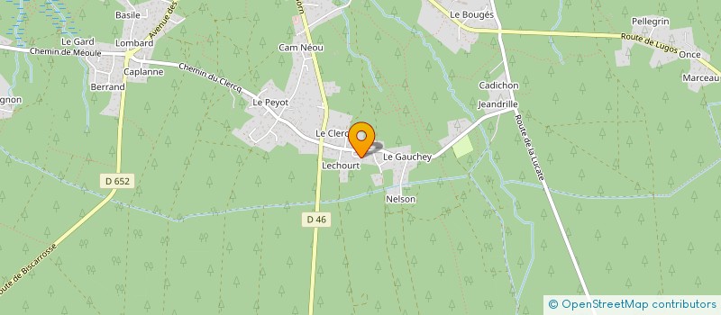 localisation de l'entreprise SCI PAPAYE  SANGUINET