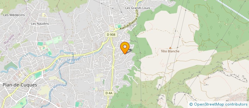 localisation de l'entreprise SCI PAPAZIAN  ALLAUCH